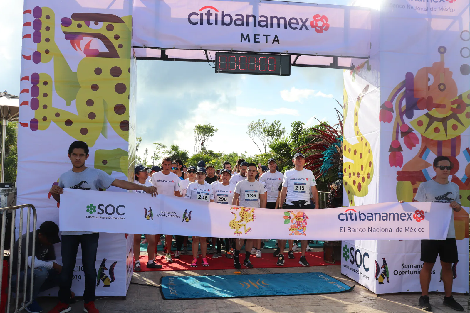 Llegada de una carrera producida por Motion Events